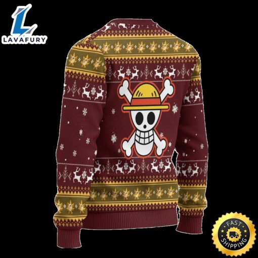 Luffy One Piece Anime Ugly Christmas Sweater