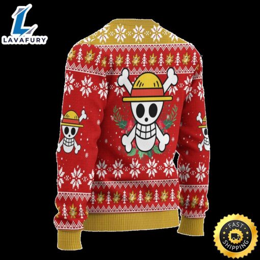 Luffy One Piece Anime Ugly Christmas Sweater Anime