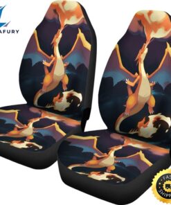 Mega Charizard Seat Covers Amazing Best Gift Ideas Anime Pokemon Car Accessories 2 dp4cv1.jpg