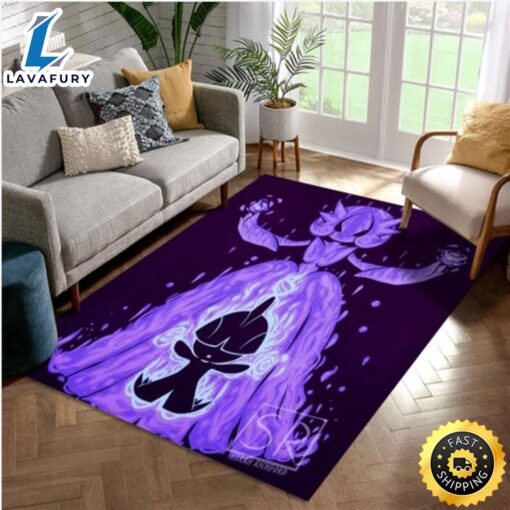 Mega Gardevoir Area Rug Living Room Rug Family