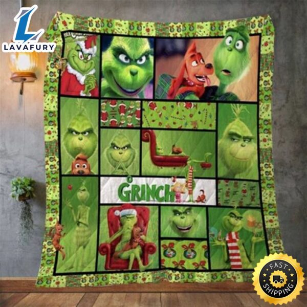 Merry Christmas Grinch Blanket - Lavafury