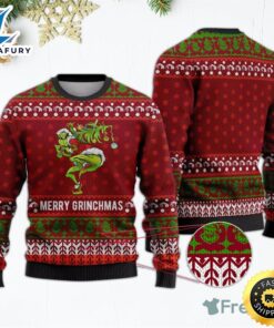 Merry Grinchmas Funny Grinch Red…
