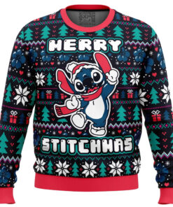 Merry Stitchmas Stitch Ugly Christmas Sweater