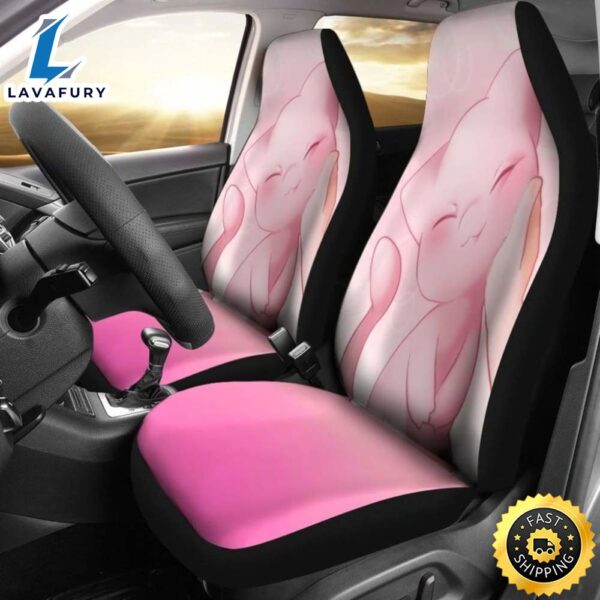 Mew Cute Car Seat Covers Anime Pokemon Car Accessories