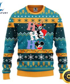 Miami Dolphins HoHoHo Mickey Christmas…