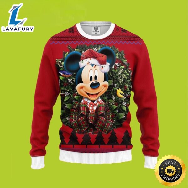 Mice Noel Happy Mickey Mouse Disney Ugly Christmas Sweater