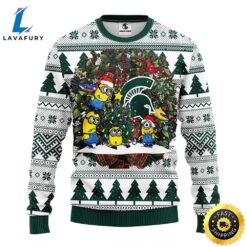 Michigan State Spartans Minion Christmas…