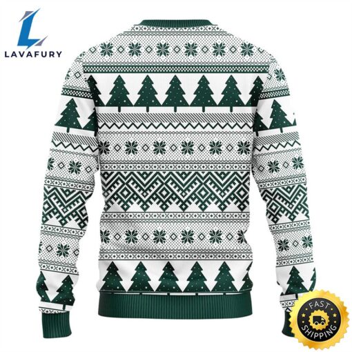 Michigan State Spartans Minion Christmas Ugly Sweater