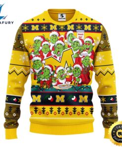 Michigan Wolverines 12 Grinch Xmas…