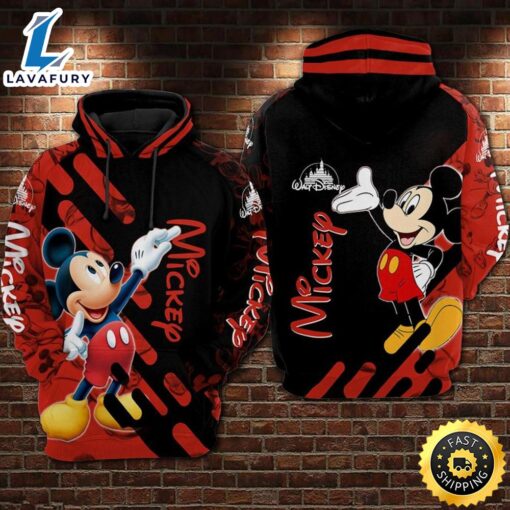 Mickey 3D Printed HoodieZipper Hoodie – eba3f16237f3