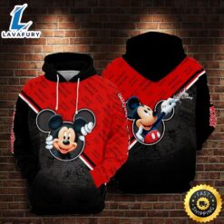 Mickey 3D Printed Hoodie NFL