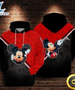 Mickey 3D Printed Hoodie NFL