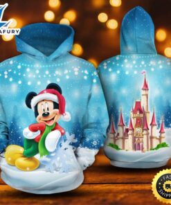 Mickey Disney Castle Art 3D…