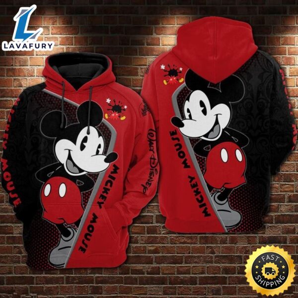 Mickey Mouse 3D Hoodie For Men For Women All Over Printed Hoodie