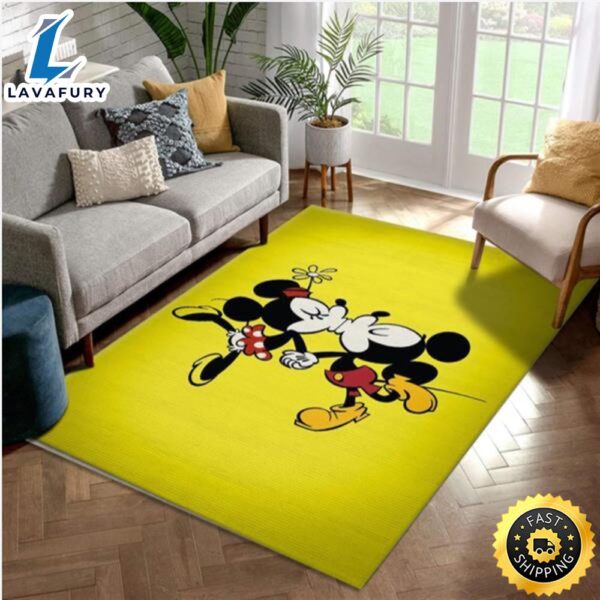 Mickey Mouse Area Rug Christmas Gift Disney Carpet B0609189 Floor Decor The US Decor