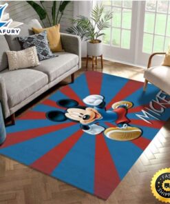 Mickey Mouse Area Rug Living…