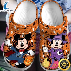 Mickey Mouse Minnie Disney Clogs Halloween