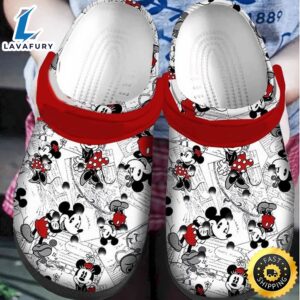Mickey Mouse Red Crocs Clog…