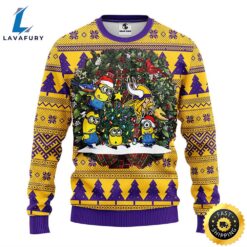 Minnesota Vikings Minion Christmas Ugly…