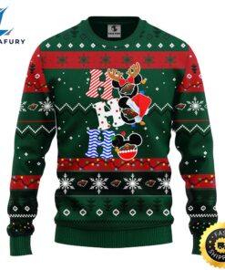 Minnesota Wild Hohoho Mickey Christmas…