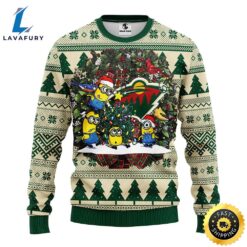 Minnesota Wild Minion Christmas Ugly…