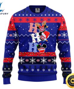 Montreal Canadians Hohoho Mickey Christmas…