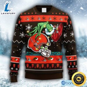 NFL Cleveland Browns Grinch Christmas…