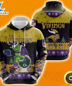 NFL Vikings Team Grinch Funny…