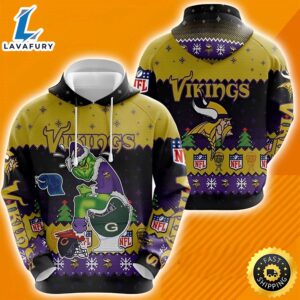 NFL Vikings Team Grinch Funny…