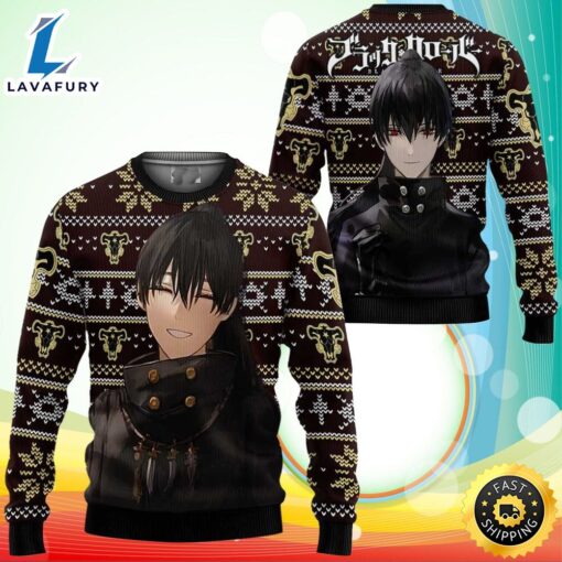 Nacht Faust Black Clover Manga Anime Ugly Sweater