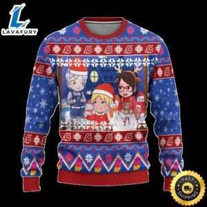 Naruto Anime Boruto Anime Ugly Christmas Sweater