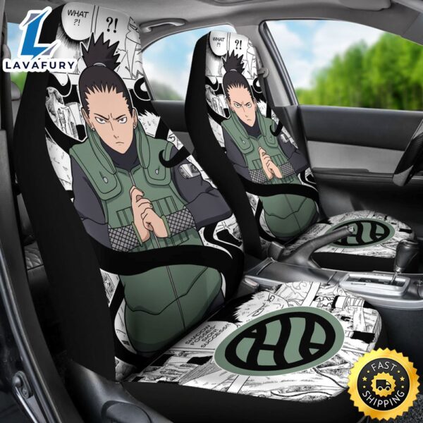 Naruto Anime Car Seat Covers Nara Shikamaru Car Acessories Fan Gift