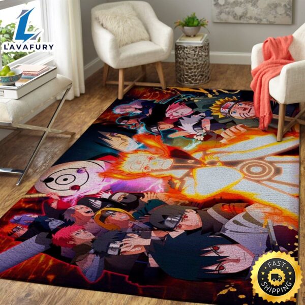 Naruto Anime Carpet Naruto Characters Area Rug