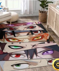 Naruto Anime Carpet Naruto Eyes…