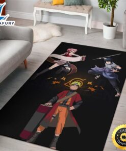 Naruto Anime Carpet Naruto Sasuke…