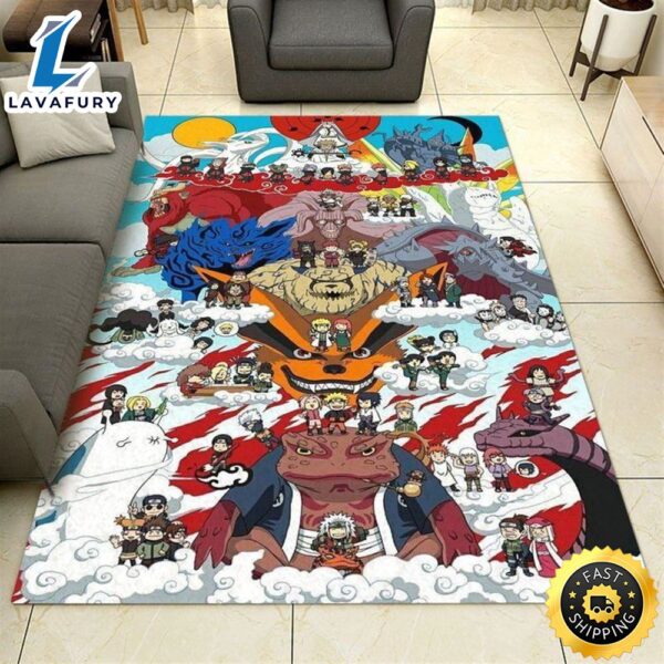 Naruto Anime Carpet Rug World Of Naruto