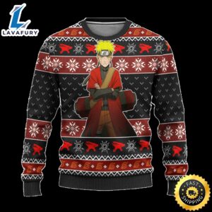 Naruto Anime Naruto Sage Mode Anime Ugly Christmas Sweater