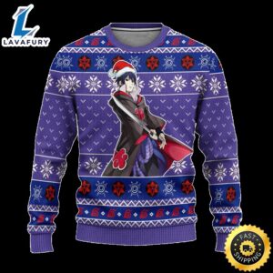 Naruto Anime Sasuke Akatsuki Ugly Christmas Sweater Naruto Anime Xmas Gift
