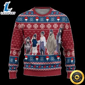 Naruto Anime Sasuke Ugly Christmas Sweater Gaiden Naruto Anime Xmas Gift