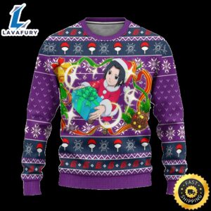 Naruto Anime Sasuke Ugly Christmas Sweater Naruto Anime Xmas Gift