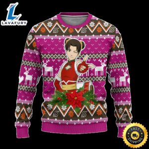 Naruto Anime Tenten Ugly Christmas Sweater