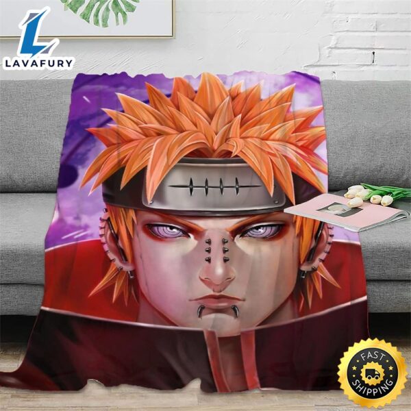Naruto Blanket 3D Printed Fleece Throw Anime Manga Blanket