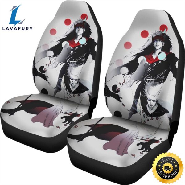 Naruto Car Seat Covers Madara 6 Sages Watercolor Seat Covers