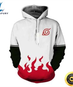 Naruto Hokage Hoodie Pullover Jacket Hoodie 3D