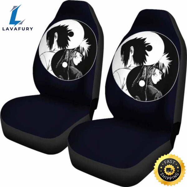 Naruto Sasuke Yin And Yang Car Seat Covers