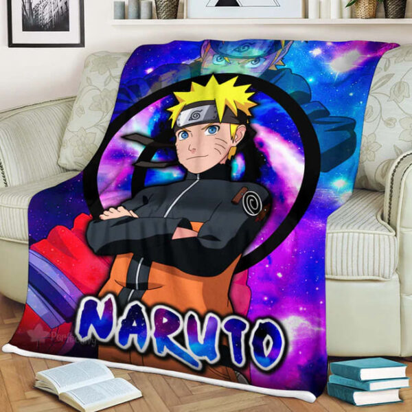 Naruto Shippuden Naruto Uzumaki Character Fleece Throw Blanket