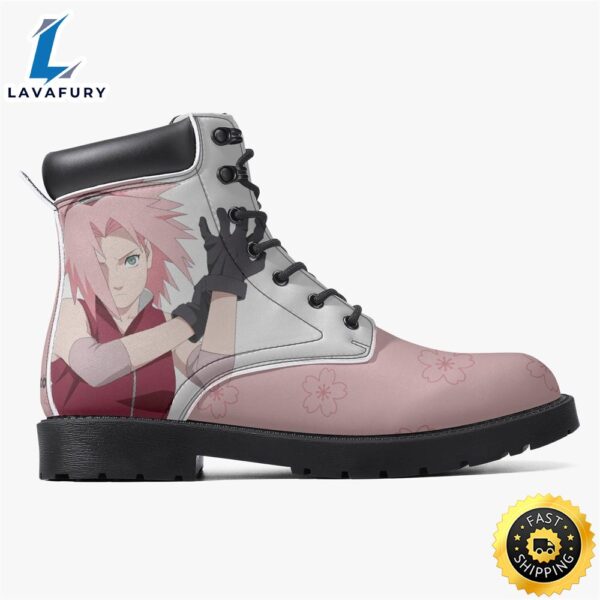 Naruto Shippuden Sakura Haruno All-Season Anime Boots