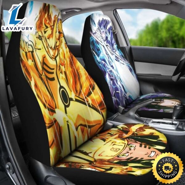Naruto Vs Sasuke Car Seat Covers