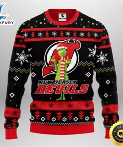 New Jersey Devils Funny Grinch…