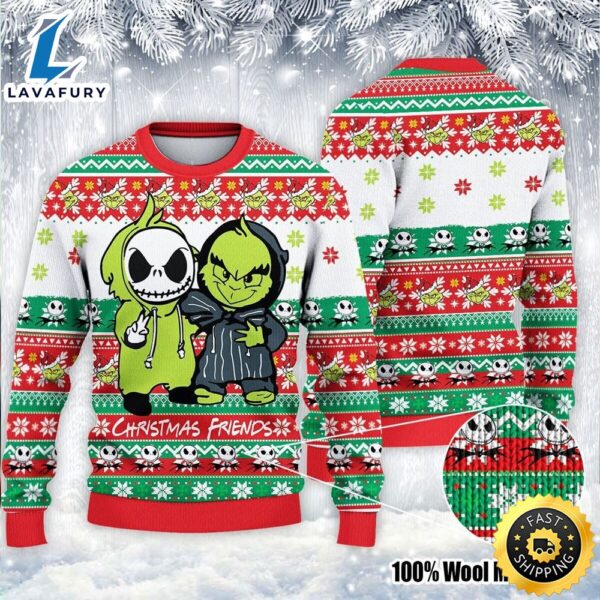 Nightmare Before Grinchmas Christmas Sweater